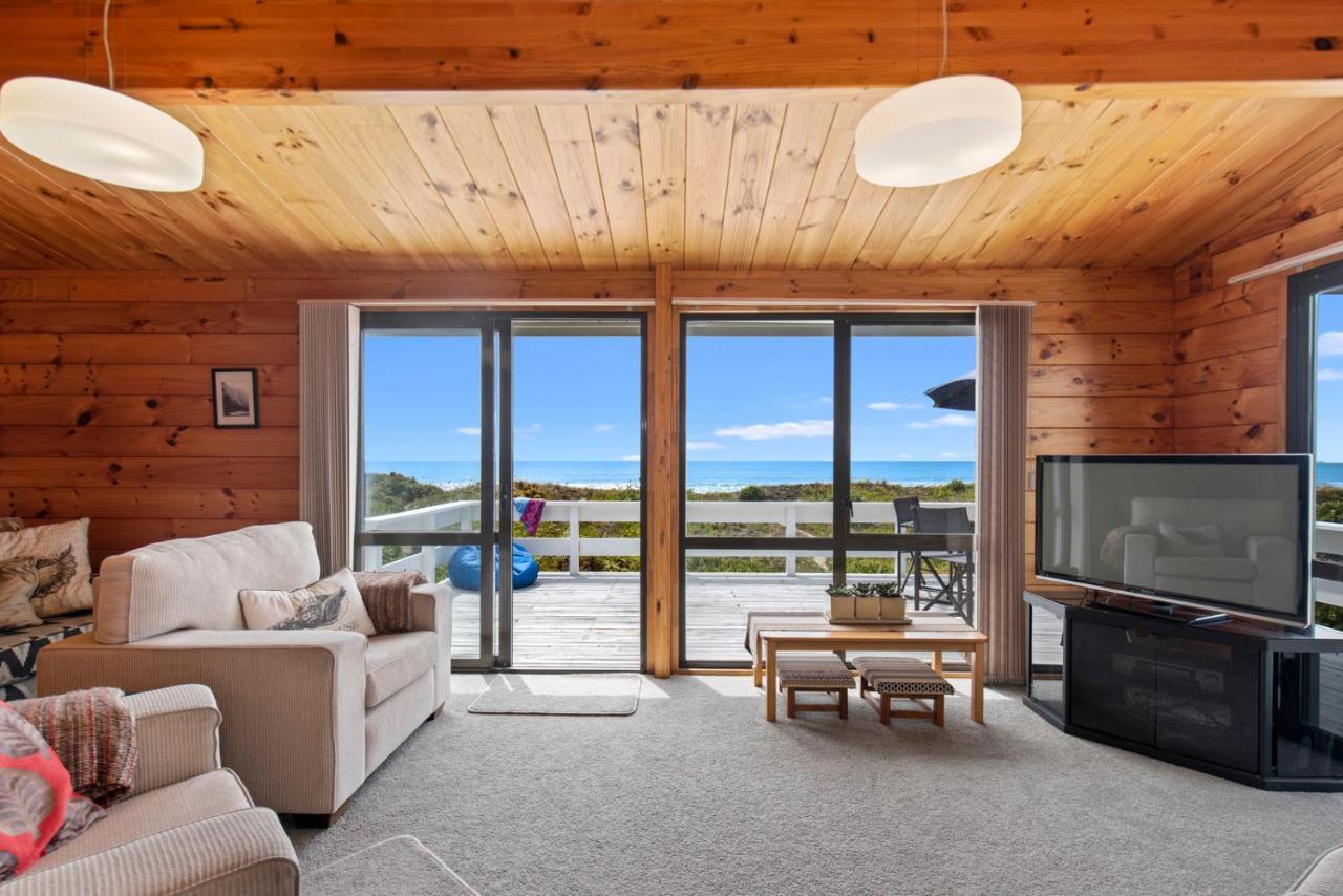 Oceanside Bach - Mount Maunganui Holiday Home Ngoại thất bức ảnh